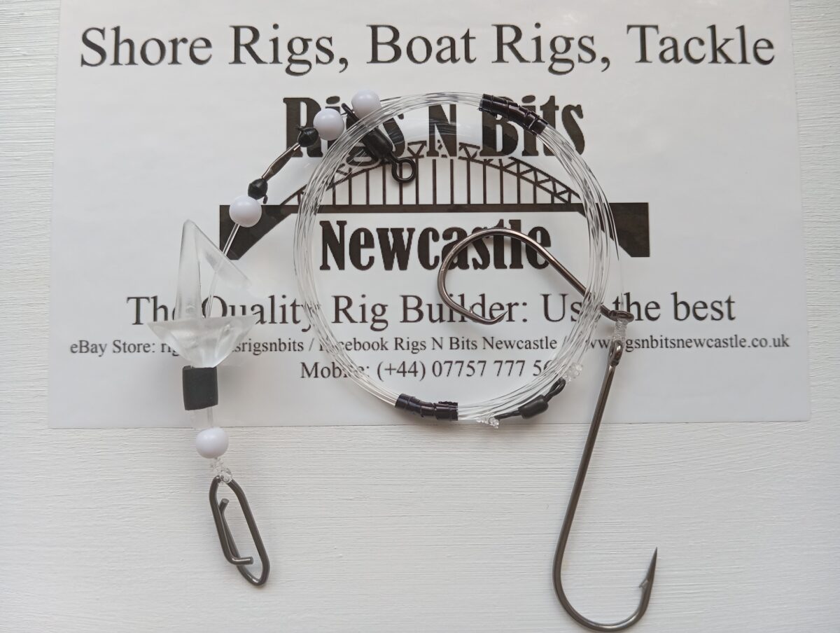 Rough Ground Cod Rig Sea fishing Rig - Pulley pennel - Cod rig 5/0 - 4/0 - Rigs N Bits Newcastle