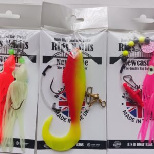 3 x Boat Fishing Rigs – Shad, Muppet ledgers