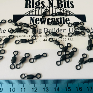 10 x Black Power Swivels Size 5 – 295lb | High Strength & Extremely Reliable